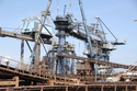 Sarens Netherlands lifts parts of Dutch ship unloader