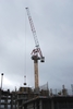 Jost HTL crane, owned by Arcomet, on a Barratt Homes apartment building project in Maidstone, Kent.