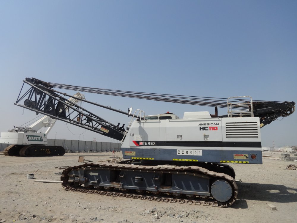 110 ton Terex HC 110 Crane Rental -0