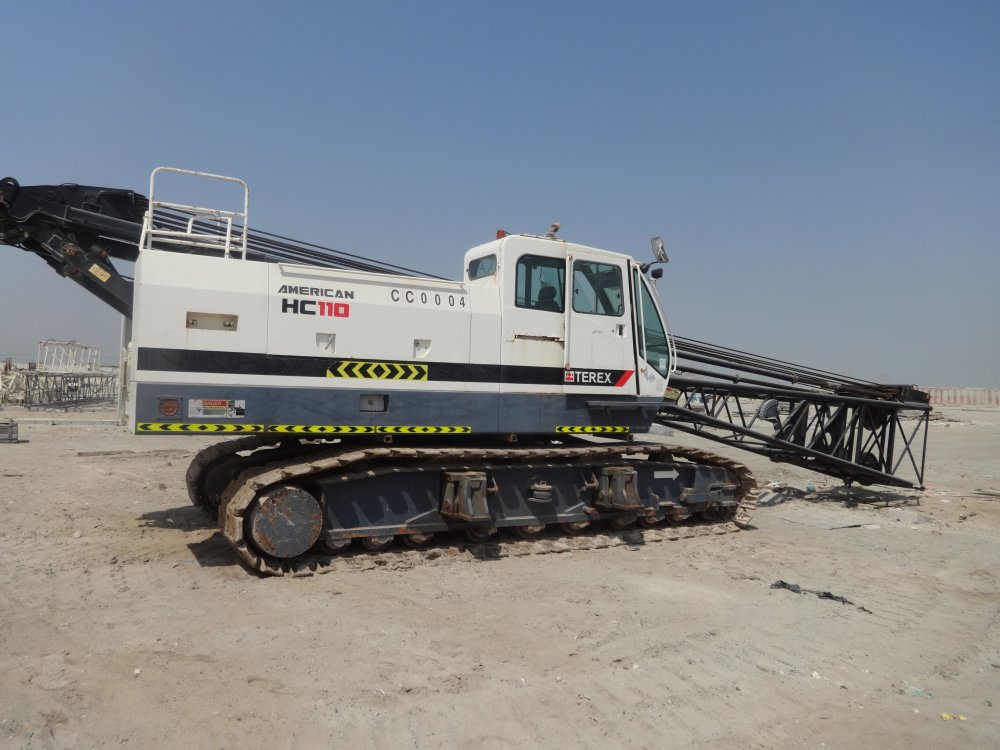 110 ton Terex 110 Crane Rental -2009