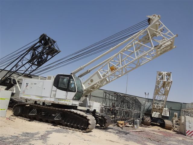 110 ton Manitowoc 12000 Crawler crane -0