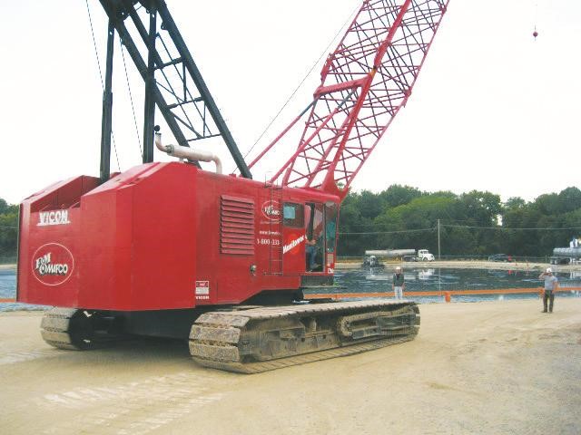 230 ton Manitowoc 4100S II Crawler crane -1971