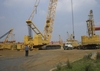 Two XCMG cranes on the test bed
